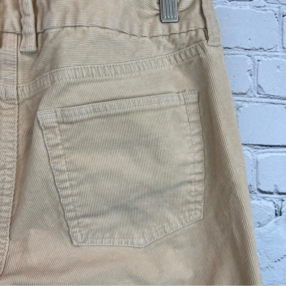 J CREW Vanilla Crème Cotton Corduroy‎ Jeans Pants, FAVORITE FIT, Size 29R